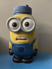 Universal Studios Despicable Me Minion Mayhem Souvenir 32oz Water Bottle Thermos