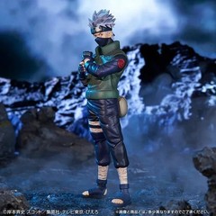20cm Bandai Naruto Anime Figure Shippuden Uchiha Sasuke Hatake Kakashi Toys Gift