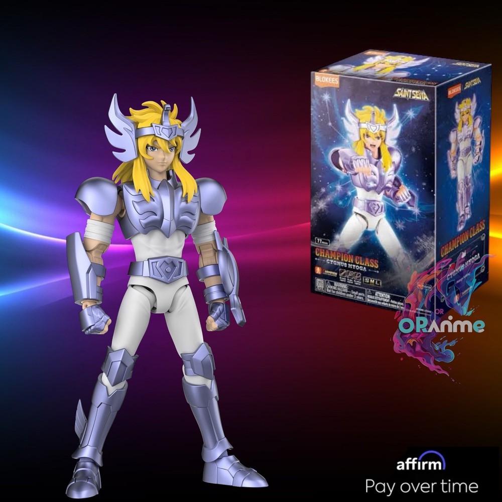 Blokees Saint Seiya Champion Class Cignus Hyoga Assemble Model Kit IN HAND