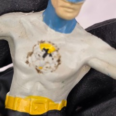 Vintage Toy 1966 Ideal DC Comics Batman Justice League Playset 3in Figure