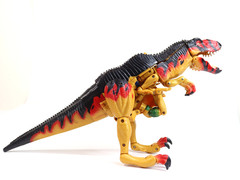 Kenner Transformers Animorphs Tri-Rex Cassie Jake Marco Combiner Sound Look
