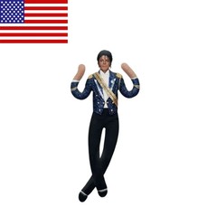New Style Michael Jackson Cosplay Prop Doll Plush Stuffed Figure Dolls Room Deco