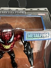 (2024) Jada Toys 2.50″ Die-Cast Marvel Spider-Man “Toxin” Metalfigs. New In Box