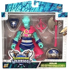 Saurozoic Warriors Wave 3 Kolig Shipbreaker Brontosa Figure Boss Fight Studio