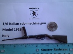 LC05 1/6 Homemade Italian WWI WWII OVP 1918 Sub-Machine Italy