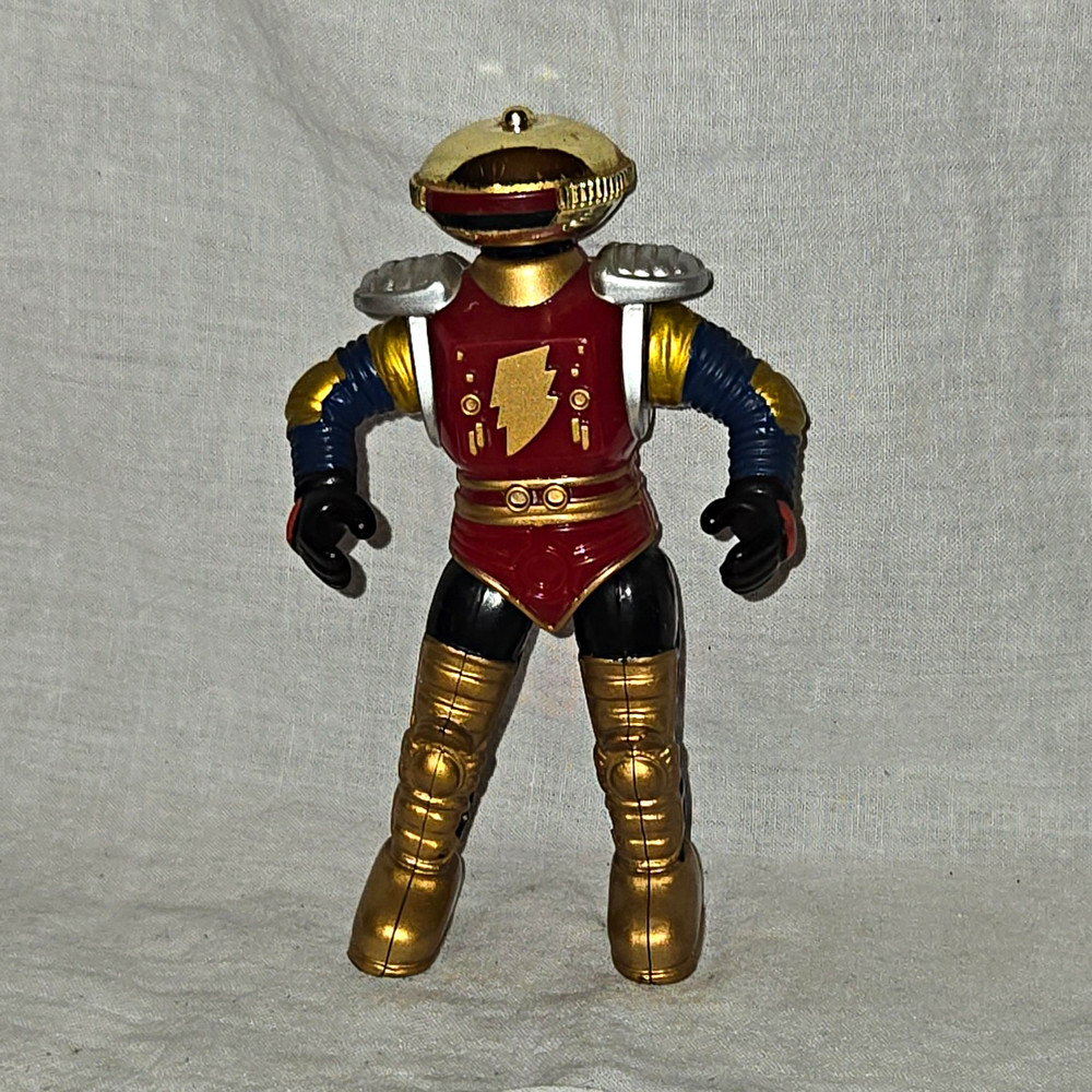 Robot Action Figure Toy, Plastic, Gold/Red/Black/Blue/Silver Color