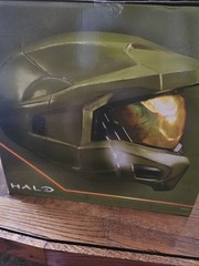 Jazwares HLW0173 Halo Master Chief Deluxe Helmet W/Lights & Stand Cosplay NEW 🔥