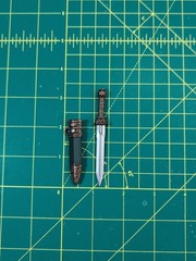 Mythic Legions Four Horseman Highlander Short Sword & Sheath “I SHIP DAILY”