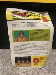 Vintage Arco Sumo Giants Komusubi Action Figure RARE 1986