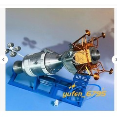 1:48 Apollo 11 Lunar and Return capsule model CSM Full Set 3D printing Gift New