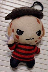 Horror Plush Bag Clip The Nun Annabelle Freddy & Jason clips lot of 4 monogram