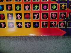 Original 1985 M.U.S.C.L.E. Muscle Men Poster – Vintage Mattel Figure List 23×35