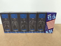 Armed Forces US Army Complete Set Airborne Air Assault 1:18 4″ JoyToy GI Joe MTF