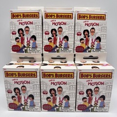 Bob’s Burgers Chibi In Motion Figures Series 3 Complete Set Of 6 Bullsittoy New