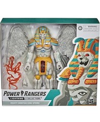 Power Rangers Mighty Morphin King Sphinx Lightning Collection Figure Hasbro New