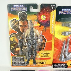 Final Faction Action Figure Weapons Alpha Khaan Amari Air Assau Shock Synthoid E