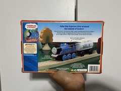 Thomas and Friends Wooden Railway Battery Powered Percy Express Pack NEW IN BOX