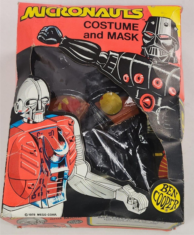 🔥 HOLY GRAIL BEN COOPER MICRONAUTS BARON ZARZA COSTUME MASK ONLY ONE IN U.S. 🔥