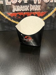 Jurassic World 1997 Burger King Paper Drink Cup & French Fry Holder (1) of Each