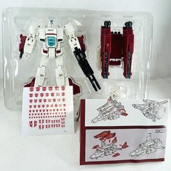 Transformers G1 Jetfire/Skyfire Transforming Action Figure Toy w/Autobot Sticker