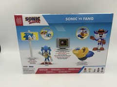 Sonic The Hedgehog Classic Jakks Pacific Sonic vs Fang 2.5″ tall Playset
