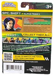Final Faction First Impact Comic Book 1st Edition/Specialist Shift Action Figure