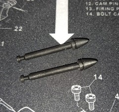Transformers G1 Metropex 3D Printed Replacement Missile Set of x2 Made From ABS