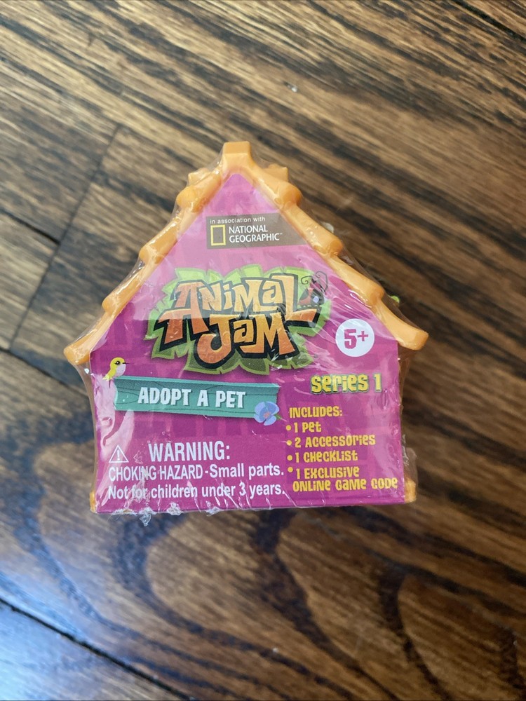 Animal Jam Adopt A Pet House Series 1 Mystery Blind Pack Random Color New Sealed