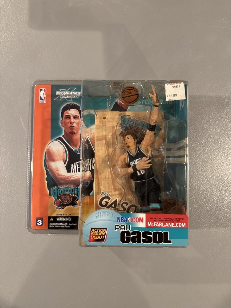 Pau Gasol Memphis Grizzlies NBA McFarlane Variant Action Figure Series 3