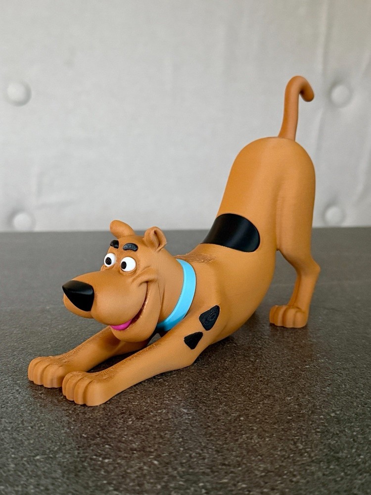 Scooby-Doo Figurine 3D Printed Limited Edition Toy Scooby Dooby Doo