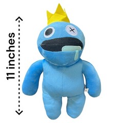 Rainbow Friends Blue Plush 11″ Inch Tall Plushie Doll figure Game Toys NEW