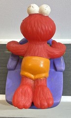 Hensons Sesame Street Bath Time Friends Elmo and Telly Monster Toys 3″ Toddler
