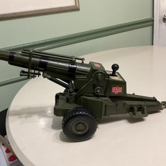 G.I. Joe 2002 Hasbro U.S. Army Electric Pull Behind Artillary Cannon Gun Toy