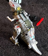 G1 1985 GRIMLOCK • 100% COMPLETE • VINTAGE G1 TRANSFORMERS