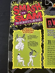 1990’s Smash N Slam Wrestlers NWO Macho Man Randy Savage ToyBiz 1999 NEW WCW