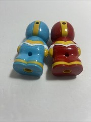 Kid Astronaut Helmet Blue Yellow White/Red Yellow White Race Car Driver Figures