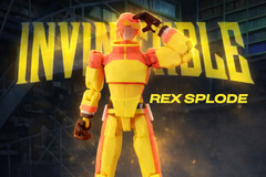3D Printed Superheroes Invincible Rex Splode Action Figure 5.5 Inches MultiJoint