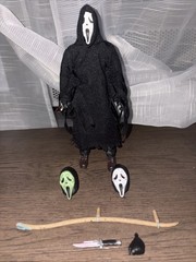 NECA Scream Ghostface 7 inch Action Figure No Box With Some Accessories