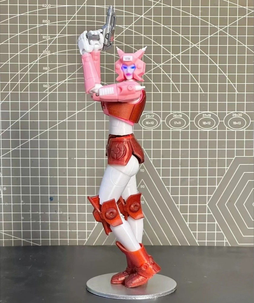 3D Printed Transformation Elita-1 MP Scale Articulated Action Figure