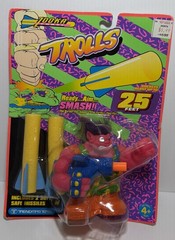 Vintage Trendmasters Zooka Force Trolls Red Troll Figure Purple Hair 90s Rare