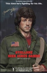 John Rambo SlyStallone Shop Kaustic Plastik 1/6 Super rare figure