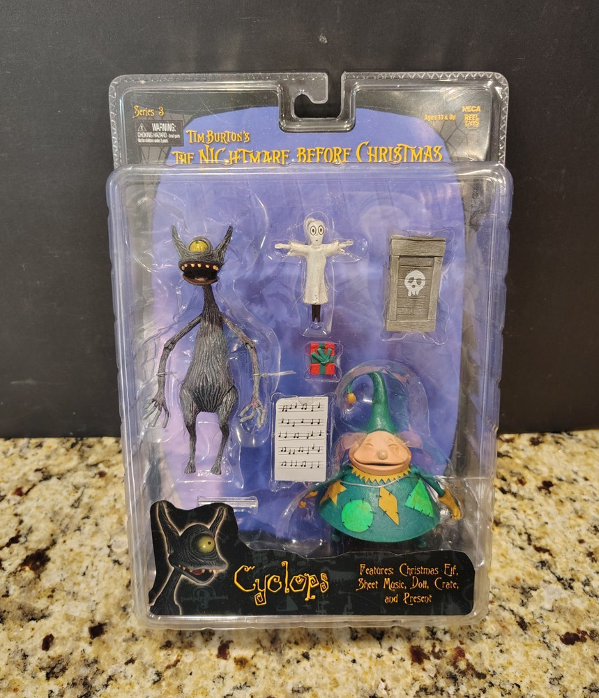 Cyclops Series 3 NIGHTMARE BEFORE CHRISTMAS ReelToys NECA MOC NEW