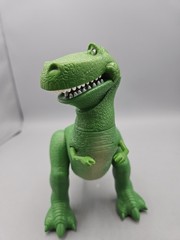 Disney Pixar Toy Story Rex Thinkway Toys 2015 7″ Talking Posable
