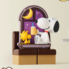 💡 M&G Shop x Peanuts Snoopy Window Story Series Fridge Magnet Blind Box Toy
