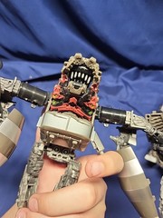 Transformers Studio Series Constructicon Mixmaster And Kingdom Megatron INCOMPLE