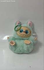 Pop Mart The Monsters Labubu Have A Seat Green Vinyl Plush Figure Keychain