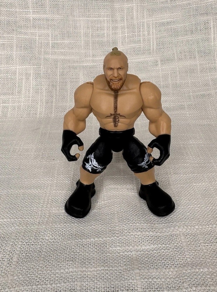 WWE Brock Lesnar Knuckle Crunchers Action Figure Mattel 2023