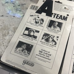 THE A TEAM 1983 GALOOB * HANNIBAL * MR. T * MURDOCK * TEMPLETON PECK * Toys R Us