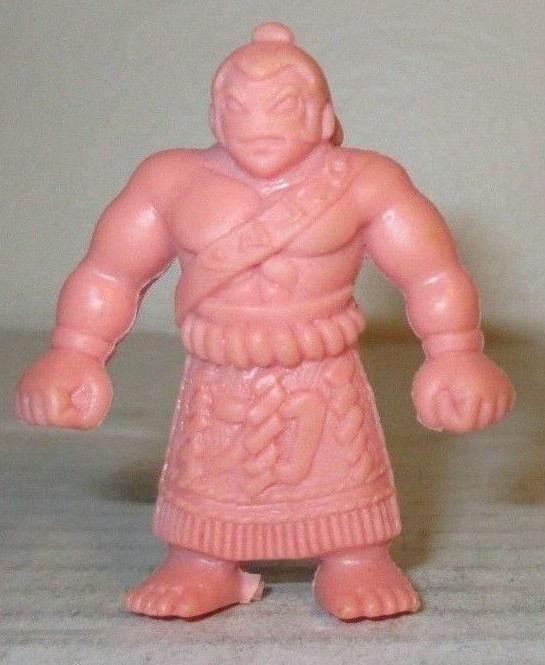 80’s M.U.S.C.L.E. Men Kinnikuman Flesh Color 2″ Rikishiman B Figure #108 Mattel