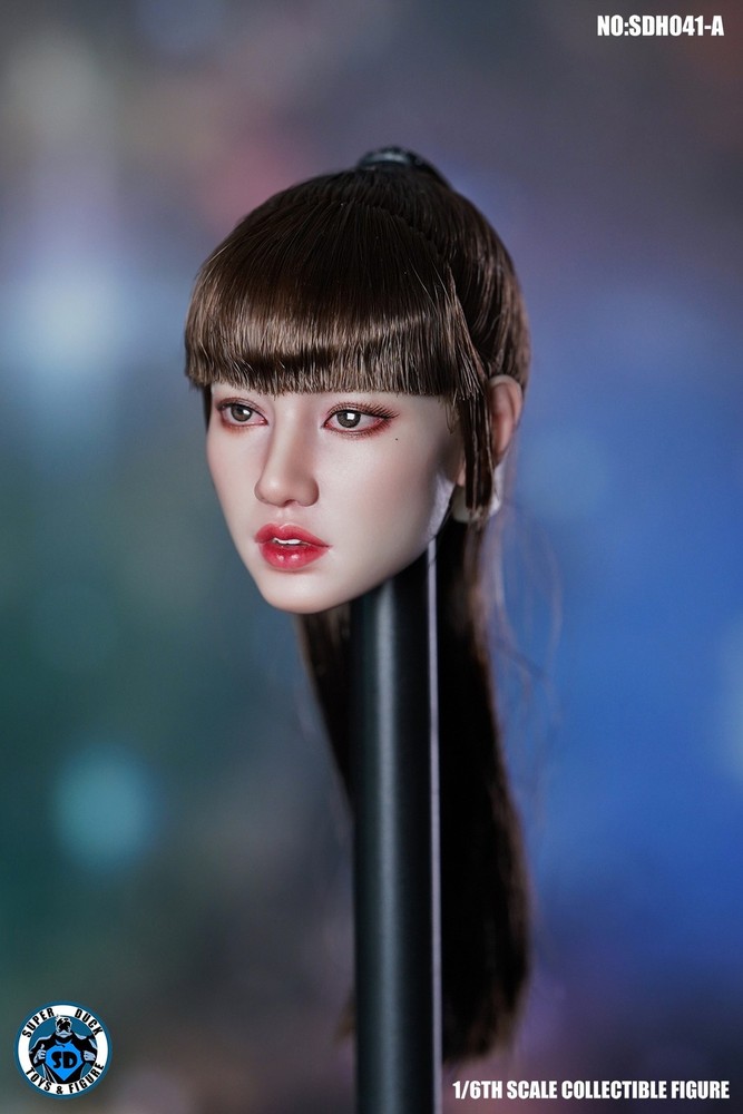 SDH041A 1/6 Head Sculpt Asia South Korea Singer Fit 12” Female Suntan Figure